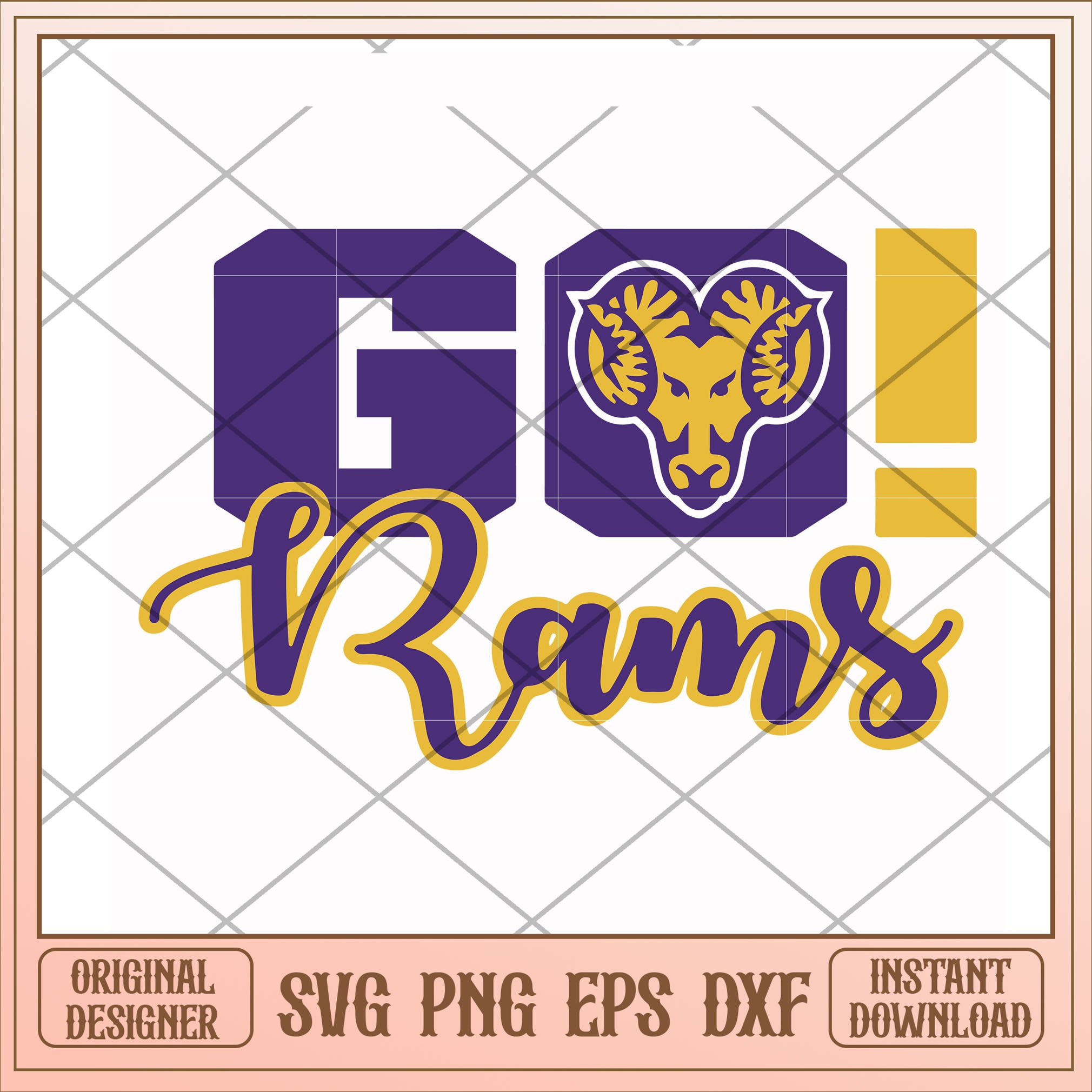 West Chester University go rams svg, go rams svg, ncaa svg – svg files ...