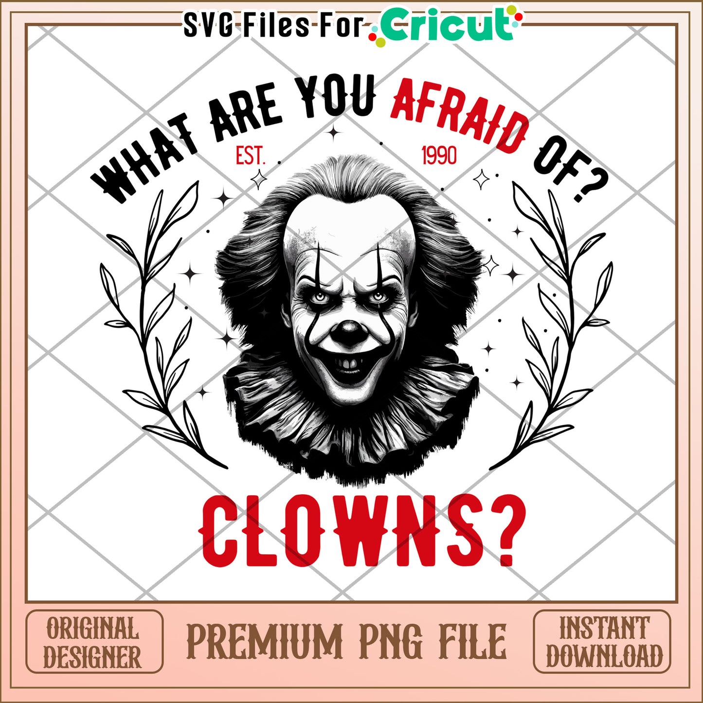 What are you afraid of clowns png, halloween pajamas​ png, halloween songs​​ png