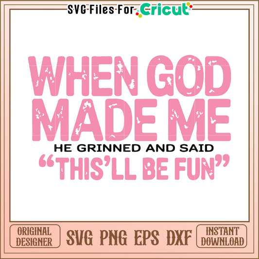 When god made me svg, god is love svg, the love for god svg