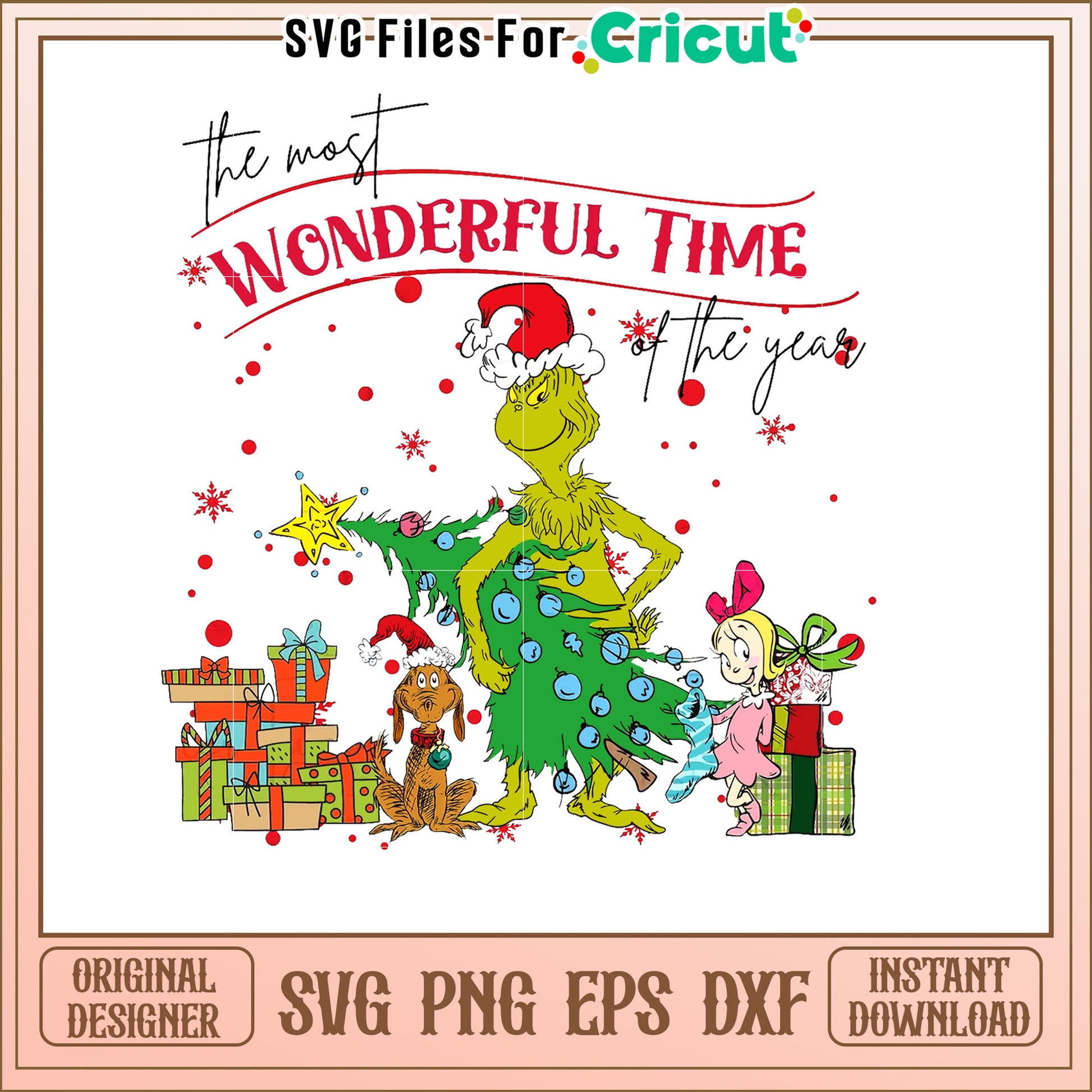 Whimsical Grinch Holiday SVG Fun for Christmas Décor