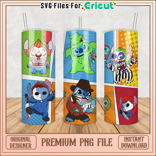 Whimsical Tumbler PNG Designs for Cricut Crafting Fun