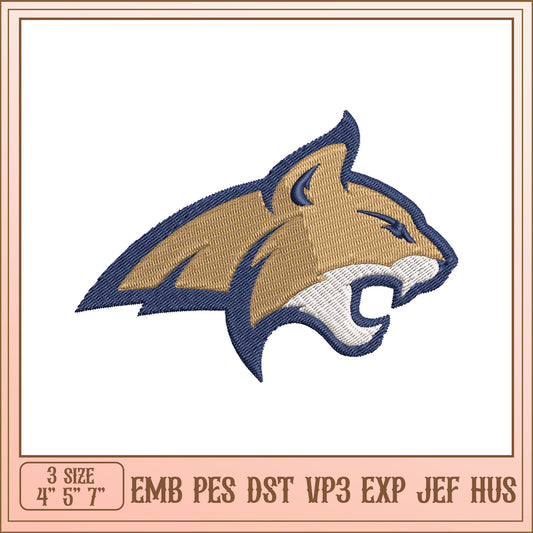 Wildcat Embroidery Design