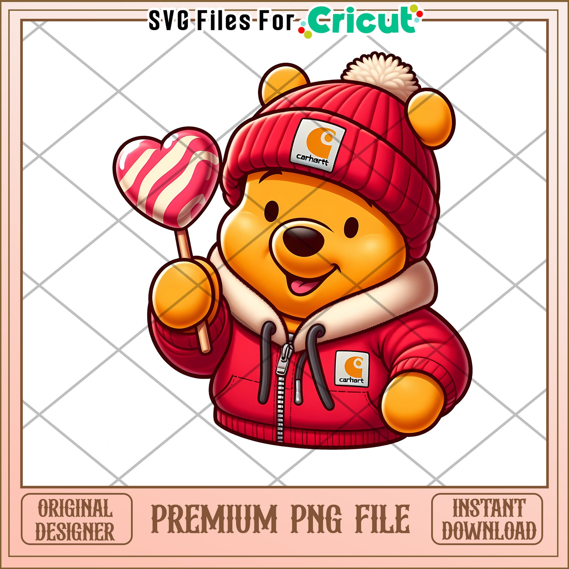 Winnie the Pooh Carhartt PNG Download