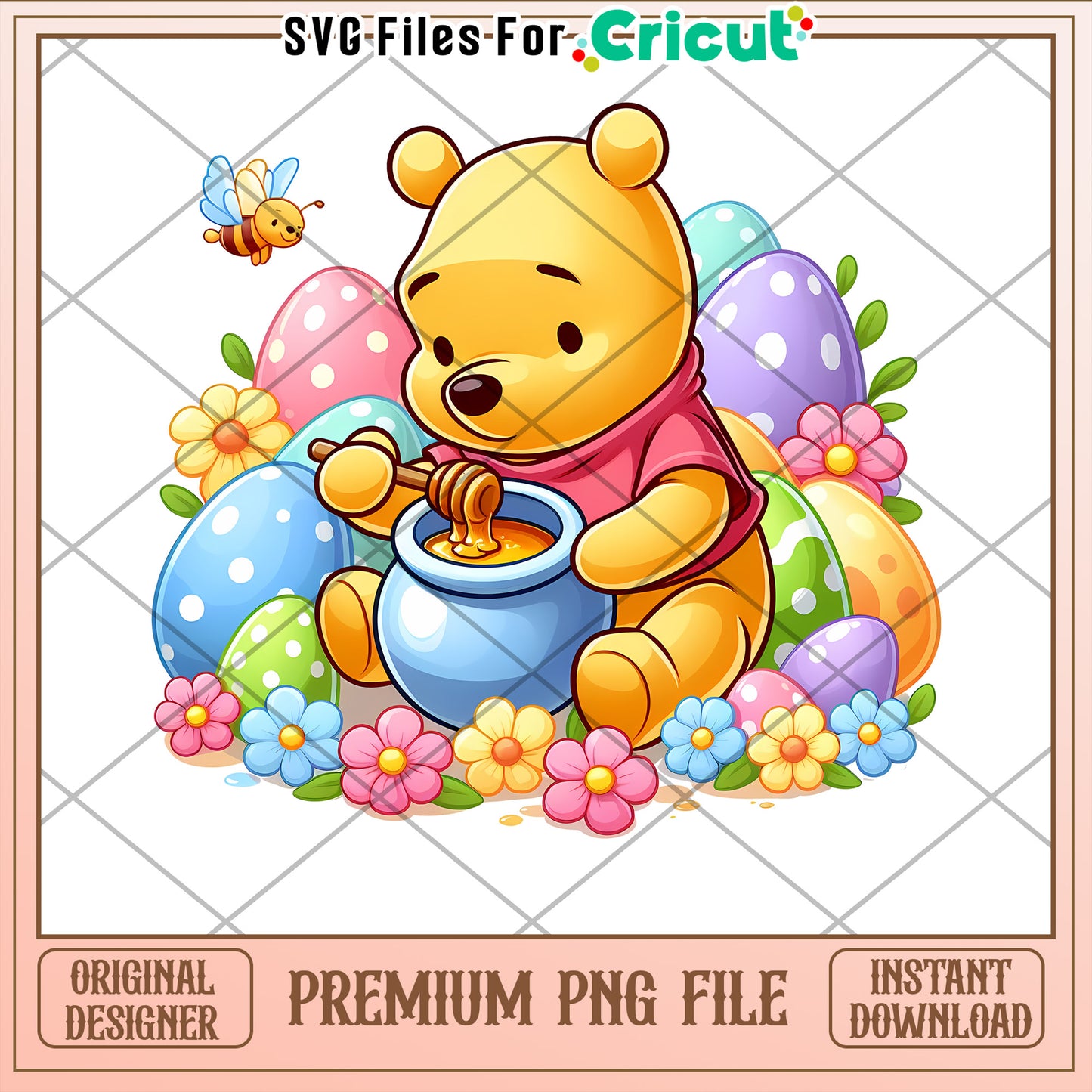 Winnie the Pooh Easter PNG