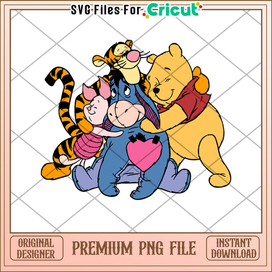 Winnie the Pooh Friends PNG Download