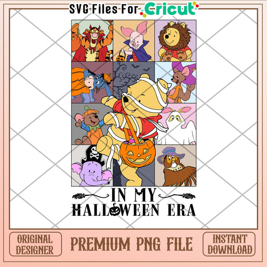 Winnie the Pooh Halloween PNG Design
