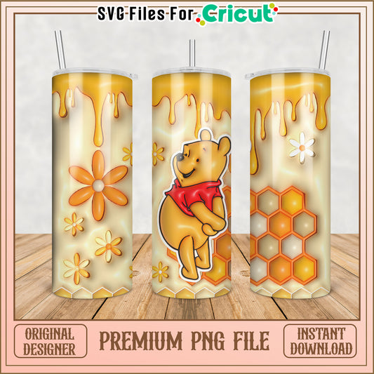 Winnie the Pooh Honey Tumbler PNG