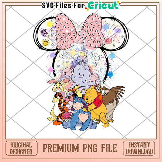 Winnie the Pooh Mouse Ears PNG