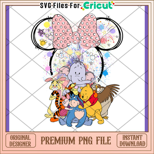 Winnie the Pooh Mouse Ears PNG