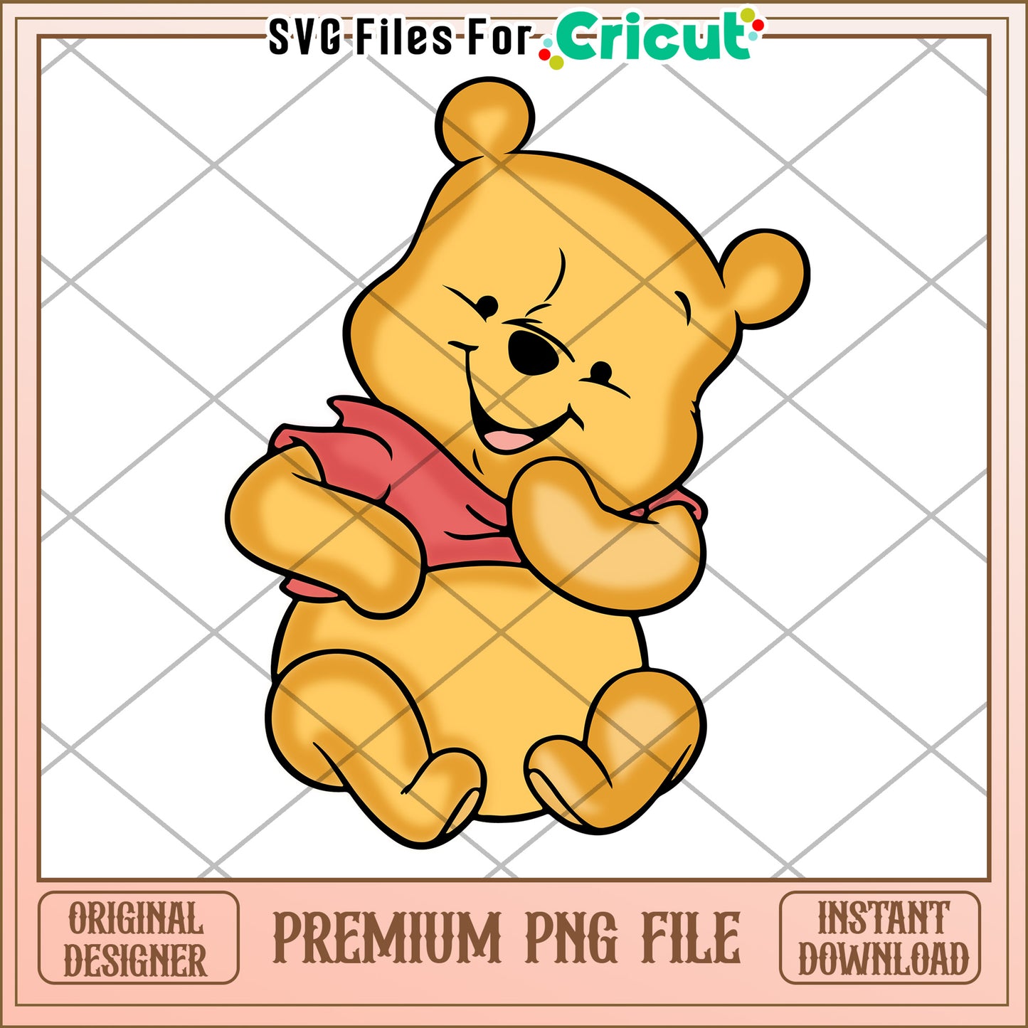 Winnie the Pooh PNG Cute Cartoon Download