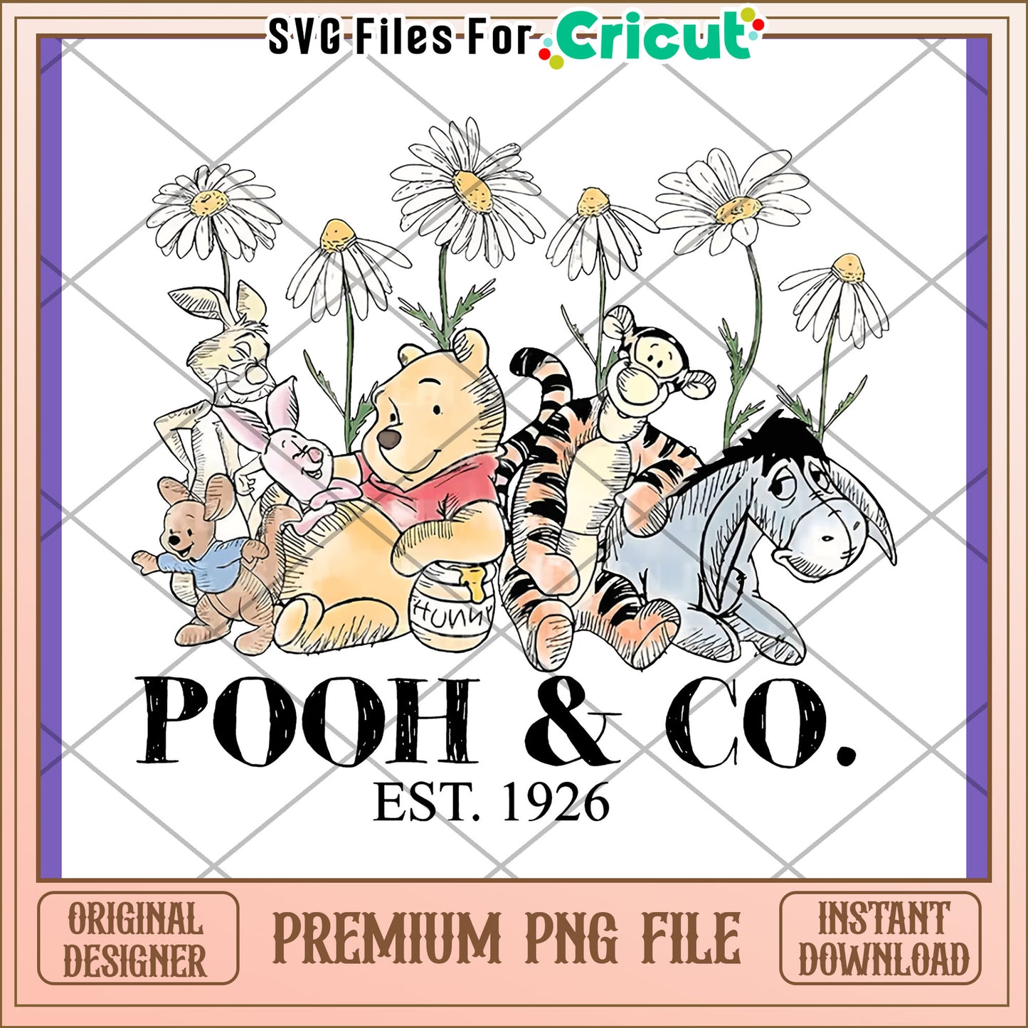 Winnie the Pooh PNG Design Download