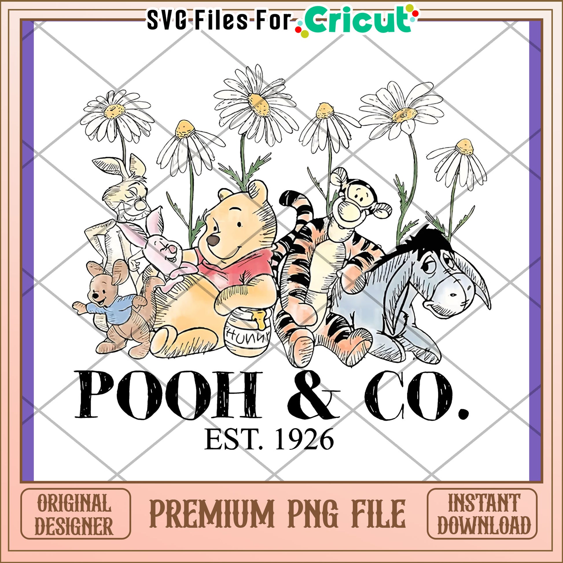 Winnie the Pooh PNG Design Download