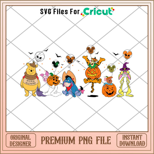 Winnie the Pooh Rabbit  png, png, Winnie The Pooh characters png, Digital Download