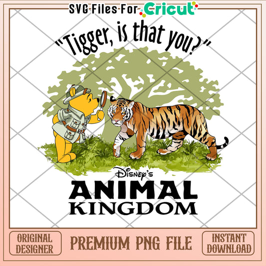 Winnie the Pooh Tigger Animal Kingdom PNG
