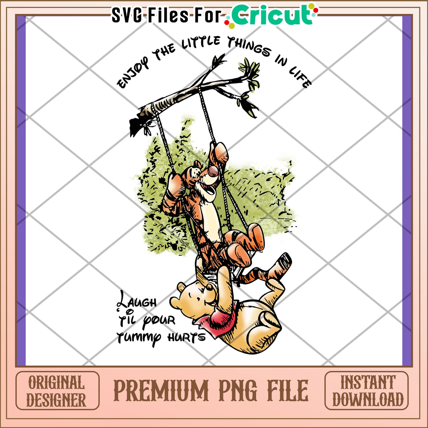 Winnie the Pooh Tigger Swing PNG