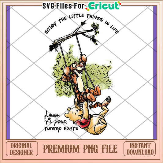 Winnie the Pooh Tigger Swing PNG