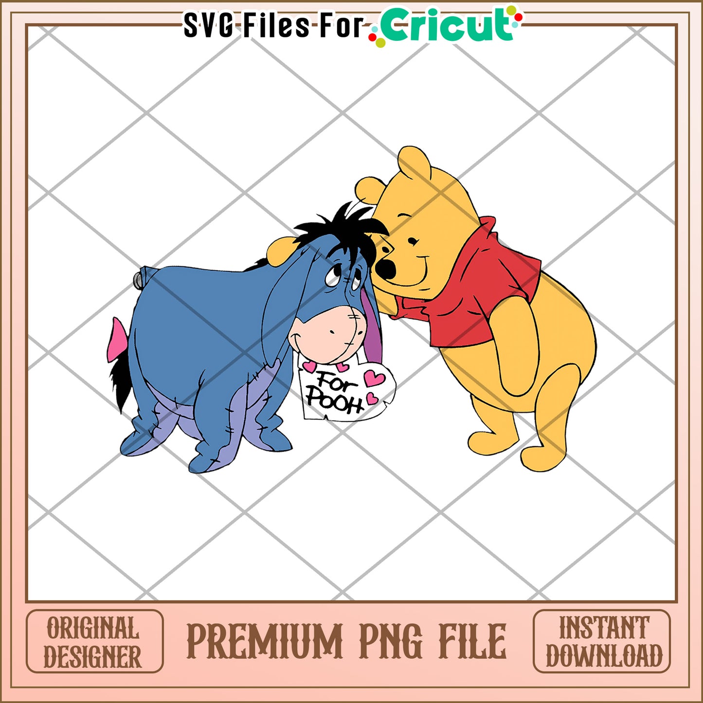 Winnie the Pooh & Eeyore PNG