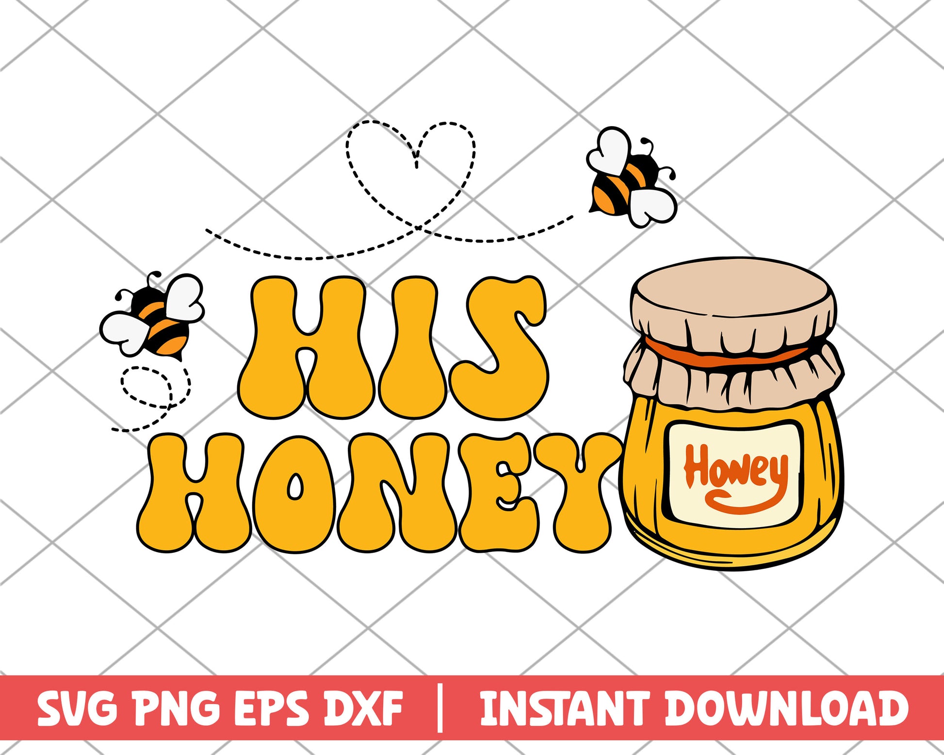 Winnie the pooh and his honey disney svg