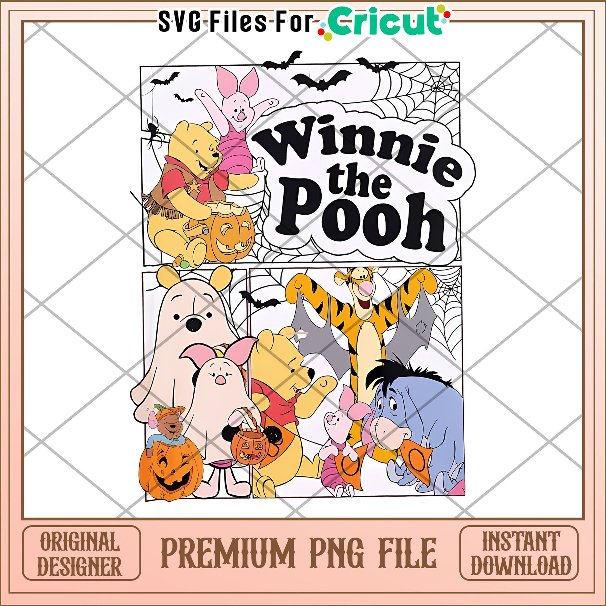 Winnie the pooh png, halloween kills​ png, halloween era png