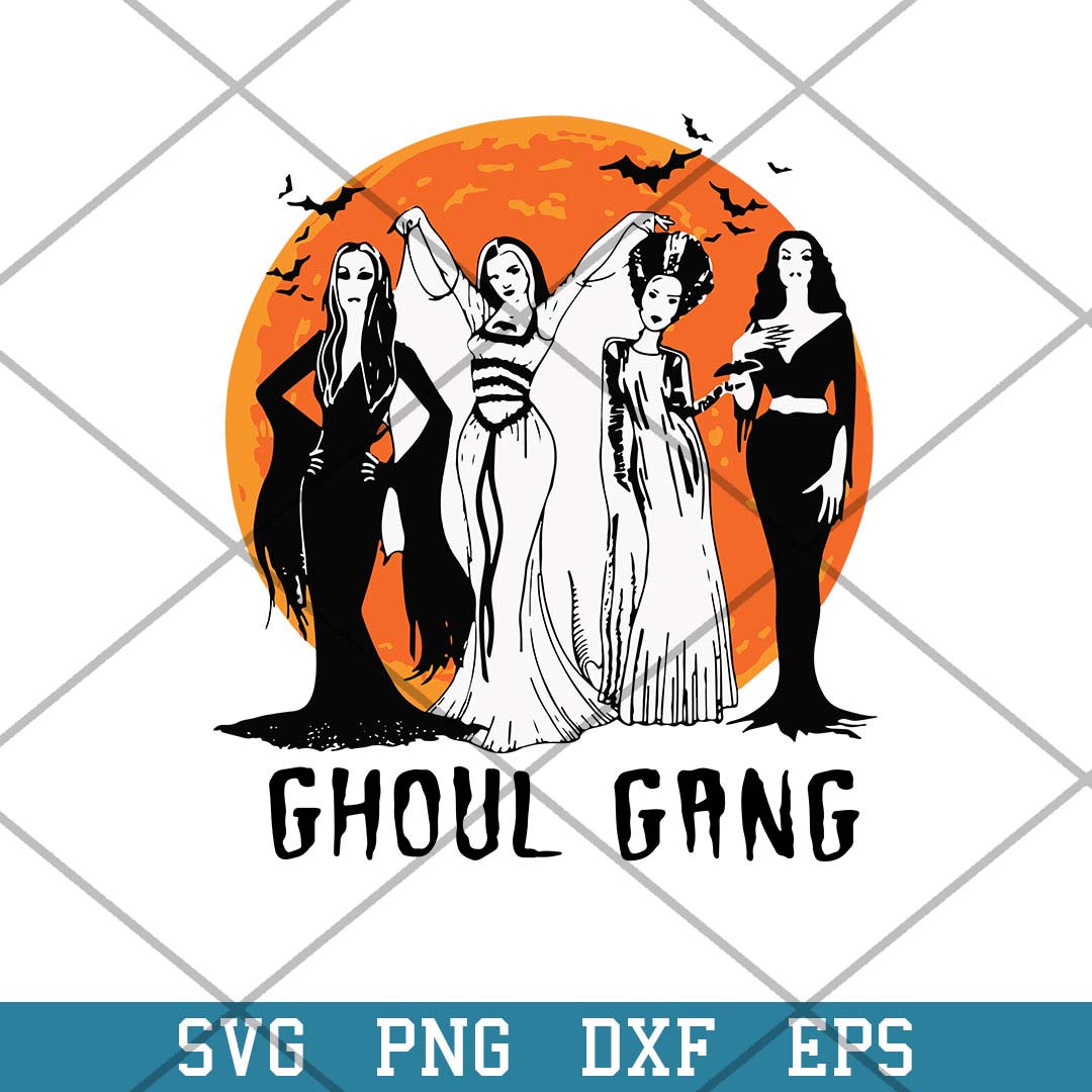Witches Goul Gang Svg, Halloween Svg-Svgfilesforcricut