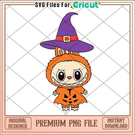 Witch labubu png, labubu clothes​ png, pop mart labubu dolls​​ png