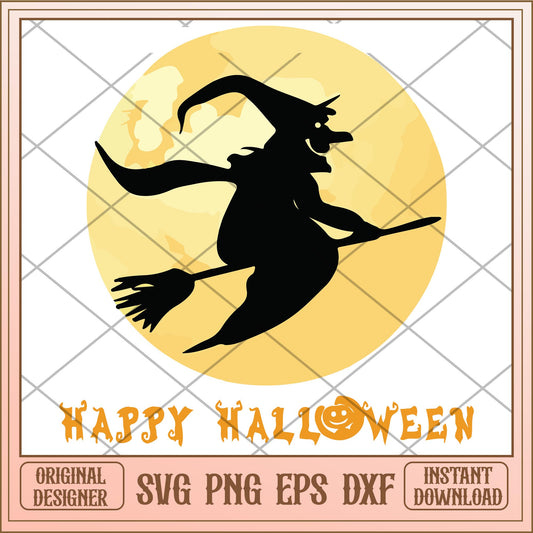 Witchs Happy halloween svg, halloween characters svg, digital download