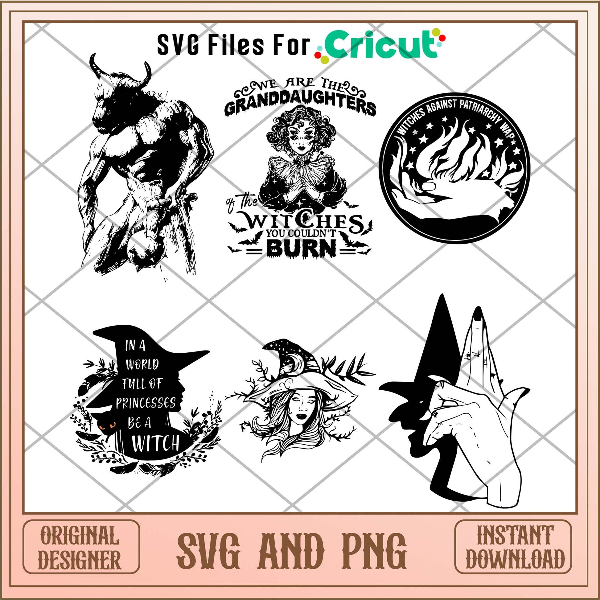 Be a Witch svg bundle, Halloween Witch svg bundle - Svgfileforcricut
