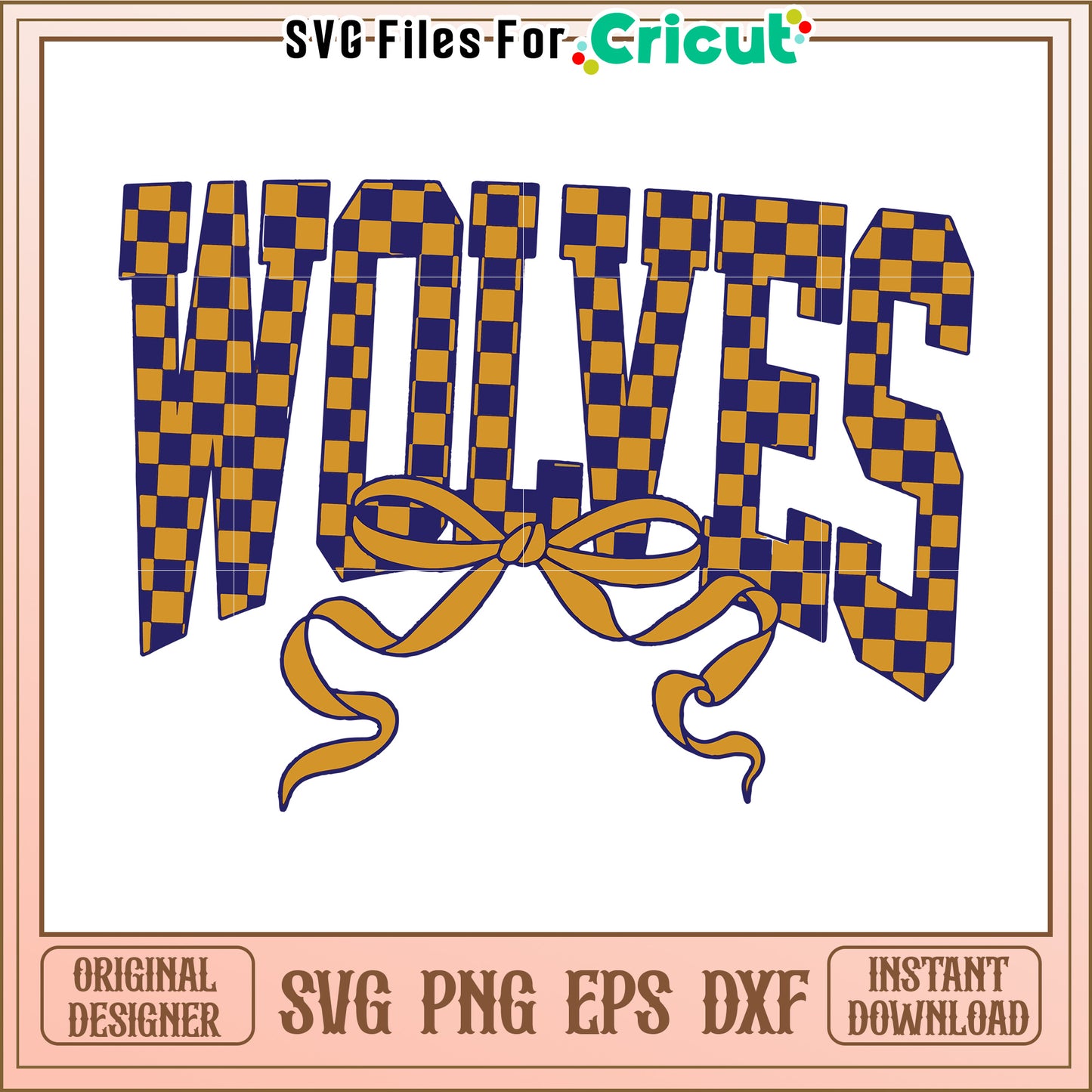 Wolves bowtie svg, trending quotes svg, funny quotes svg