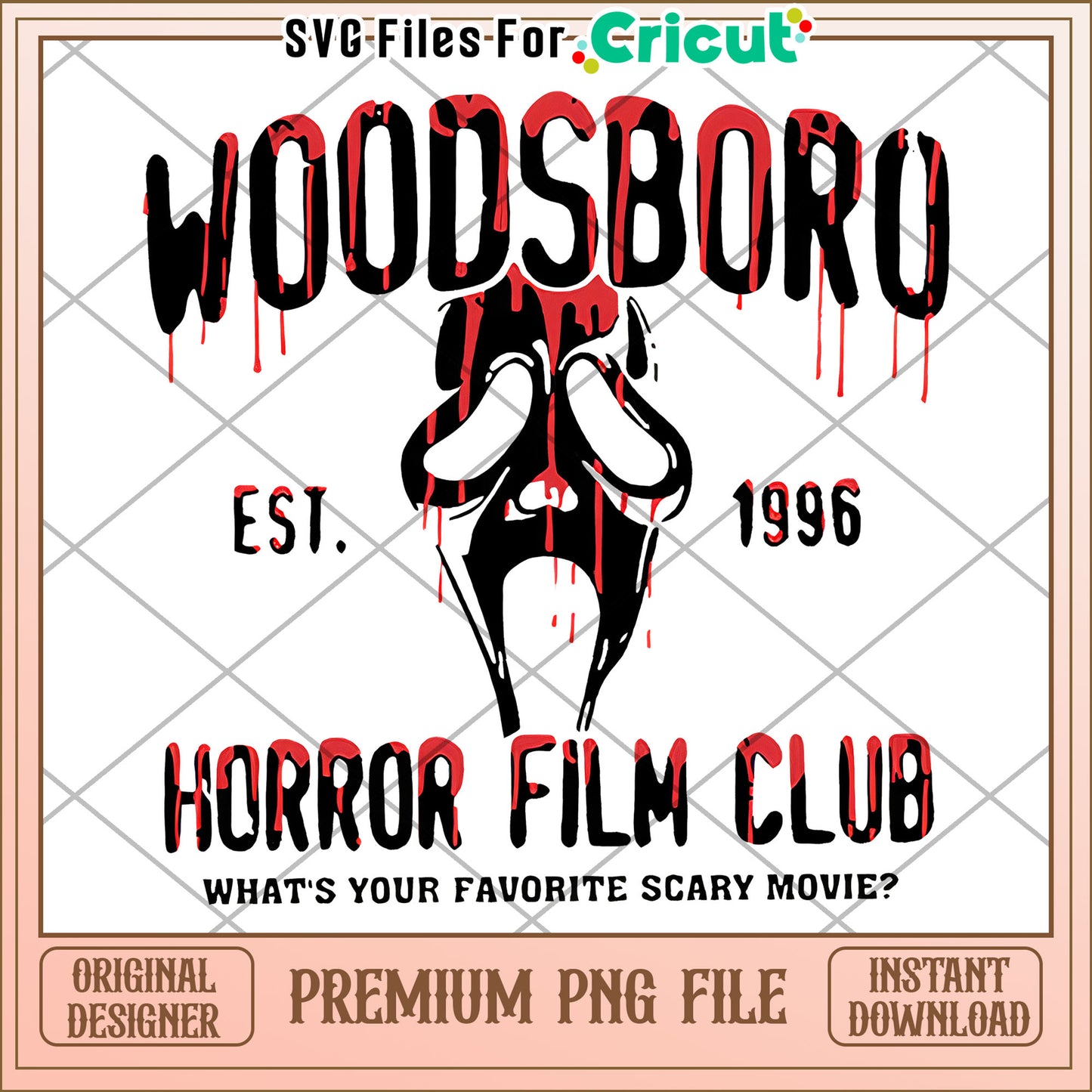 Woodsbroro horror film club png, happy halloween​ png, spooky quotes png