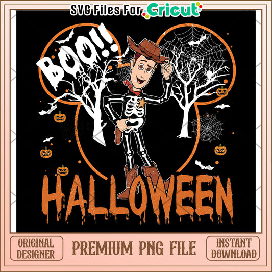 Woody halloween png, spirit halloween​ png, halloween decor png