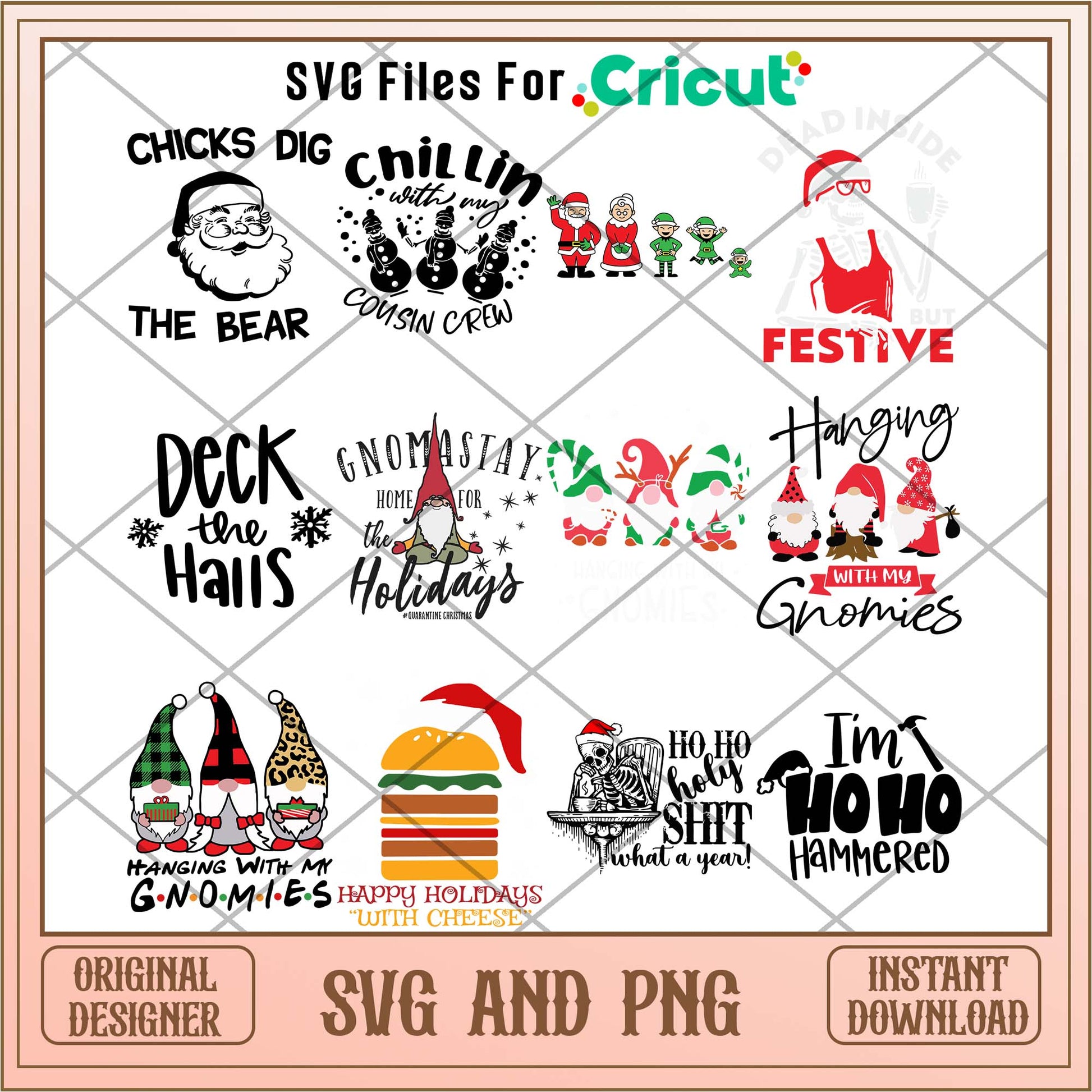 Christmas funny quotes svg bundle, Christmas day svg - Svgfileforcricut