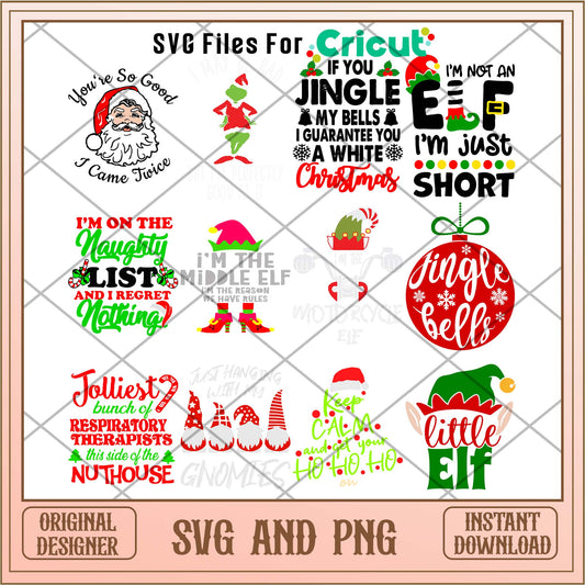 Christmas naughty quotes svg bundle, Christmas day svg - Svgfileforcricut