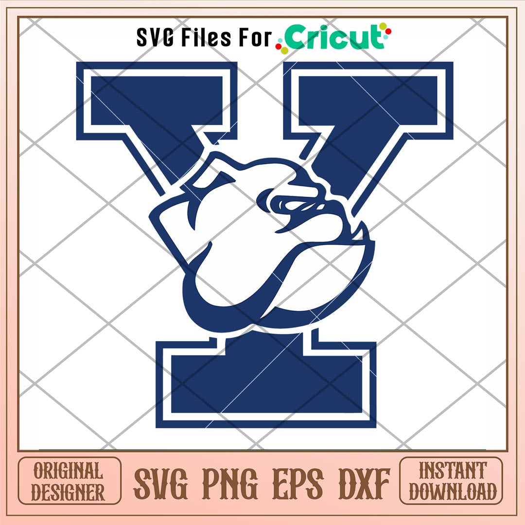 Yale Bulldogs Logo Svg, Yale Bulldogs Svg, NCAA Svg