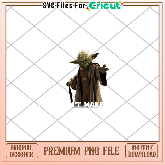 Yoda PNG Cricut Instant Download