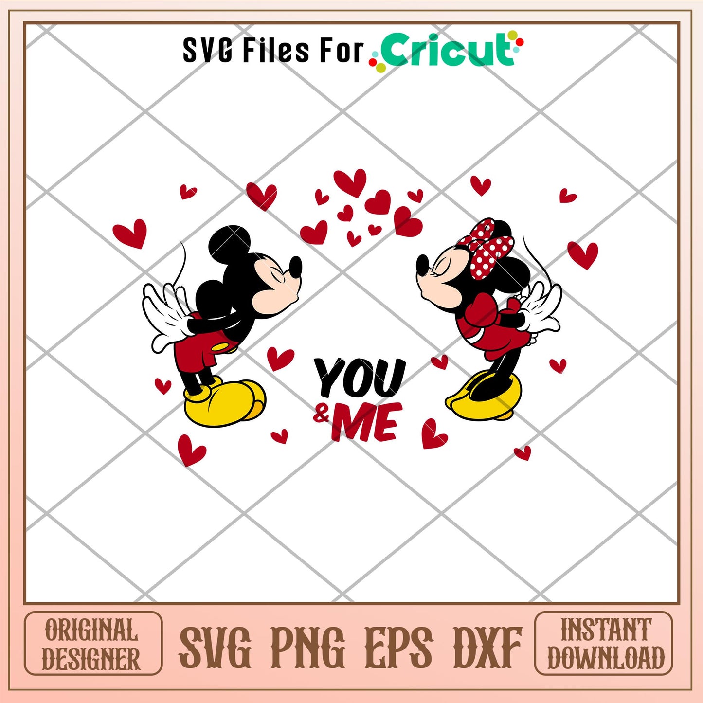 You Me Full Wrap, You _ Me Mickey _ Minnie Full Wrap Svg