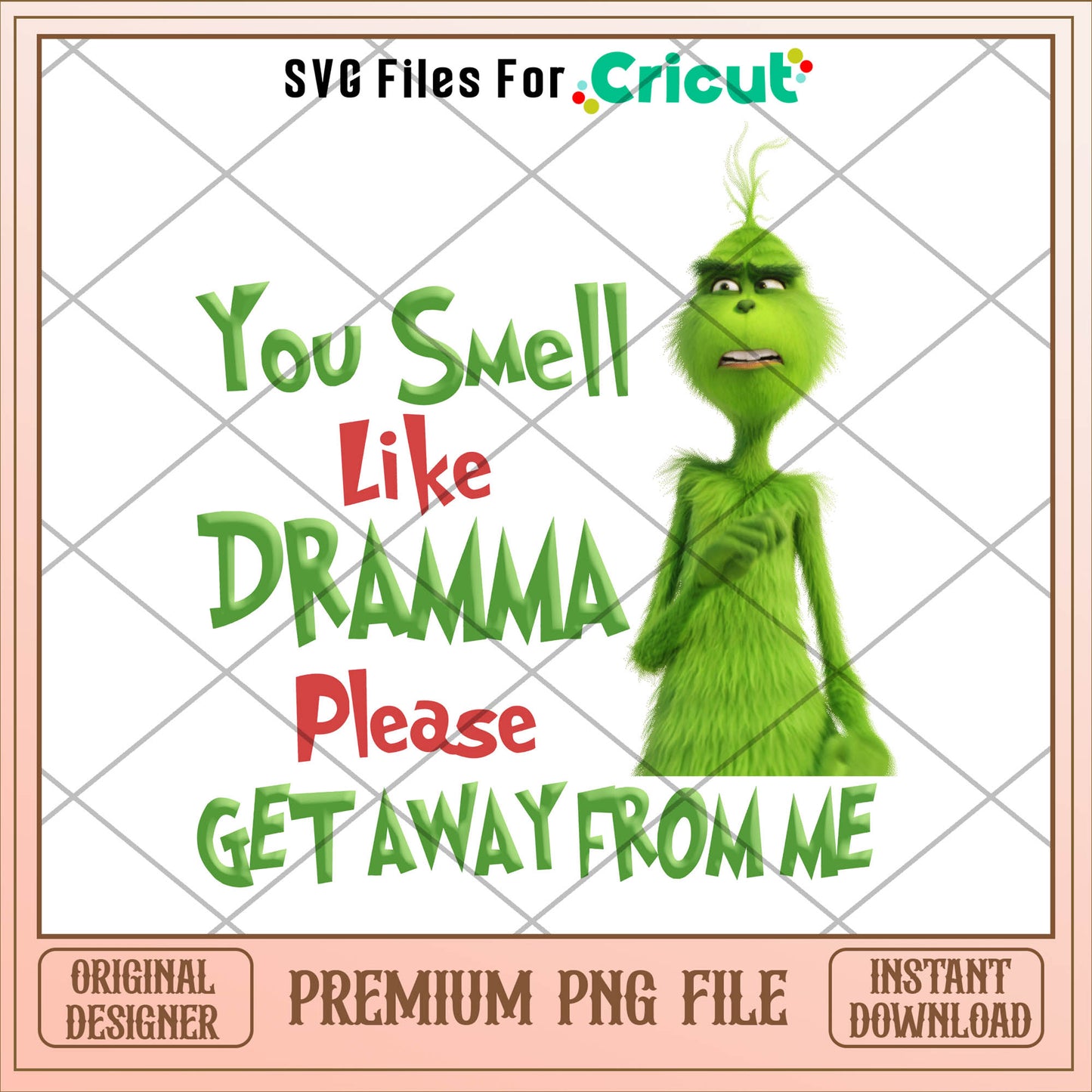 You smell like dramma png, smell png, christmas png