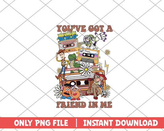 You've got a friend in me disney png