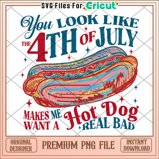 You look like the 4th of july png, patriotic phrase png, summer celebration png