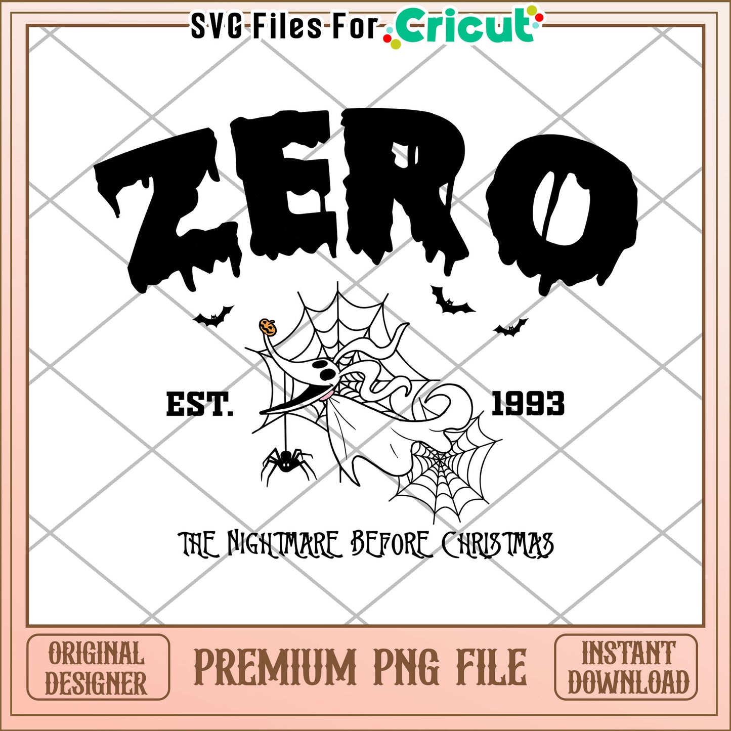 Zero character png, halloween decorations png, spooky fall png
