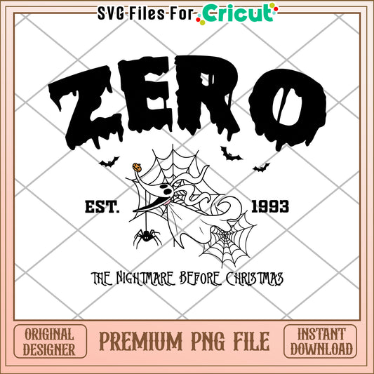 Zero character png, halloween decorations png, spooky fall png