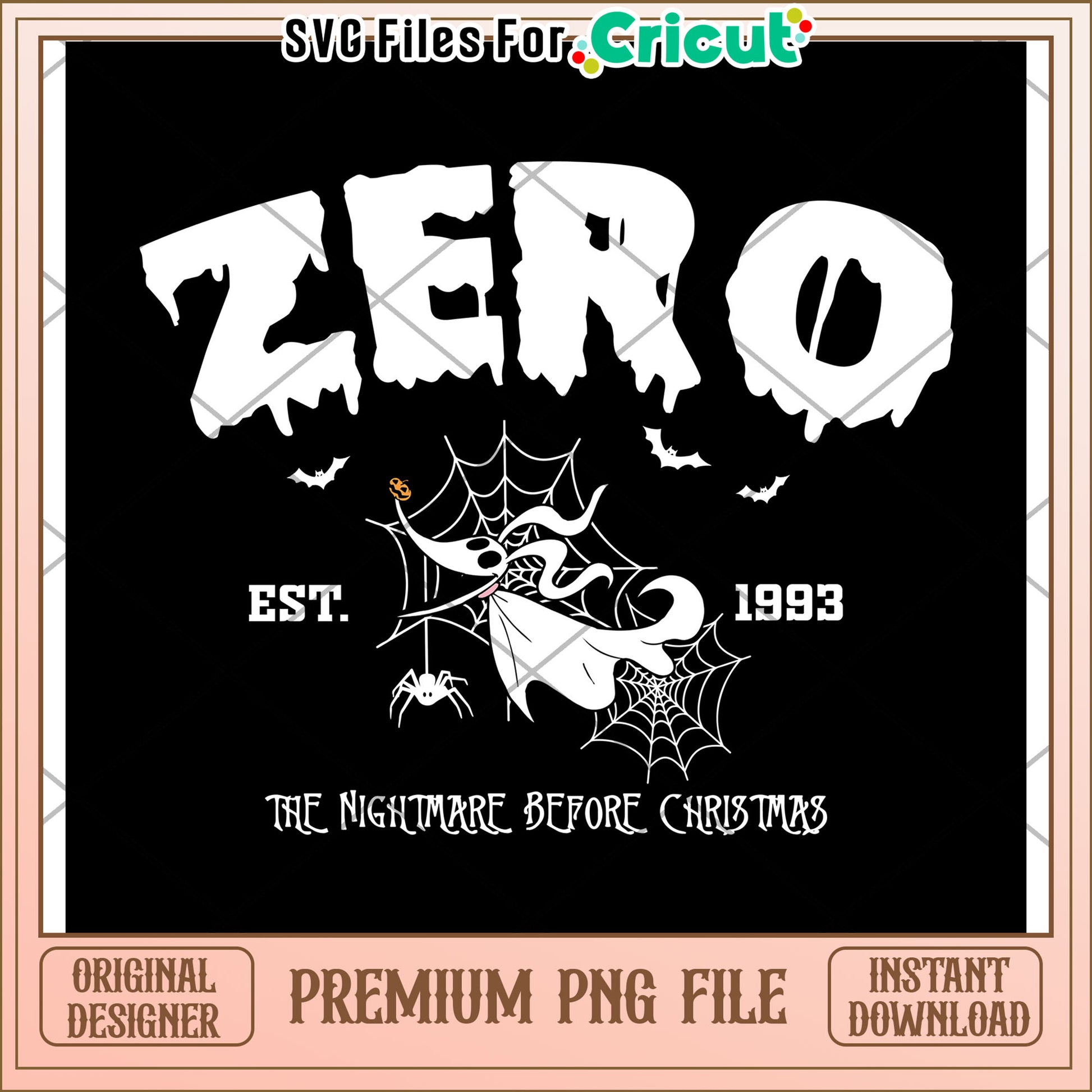 Zero png, halloween decorations png, spooky fall png