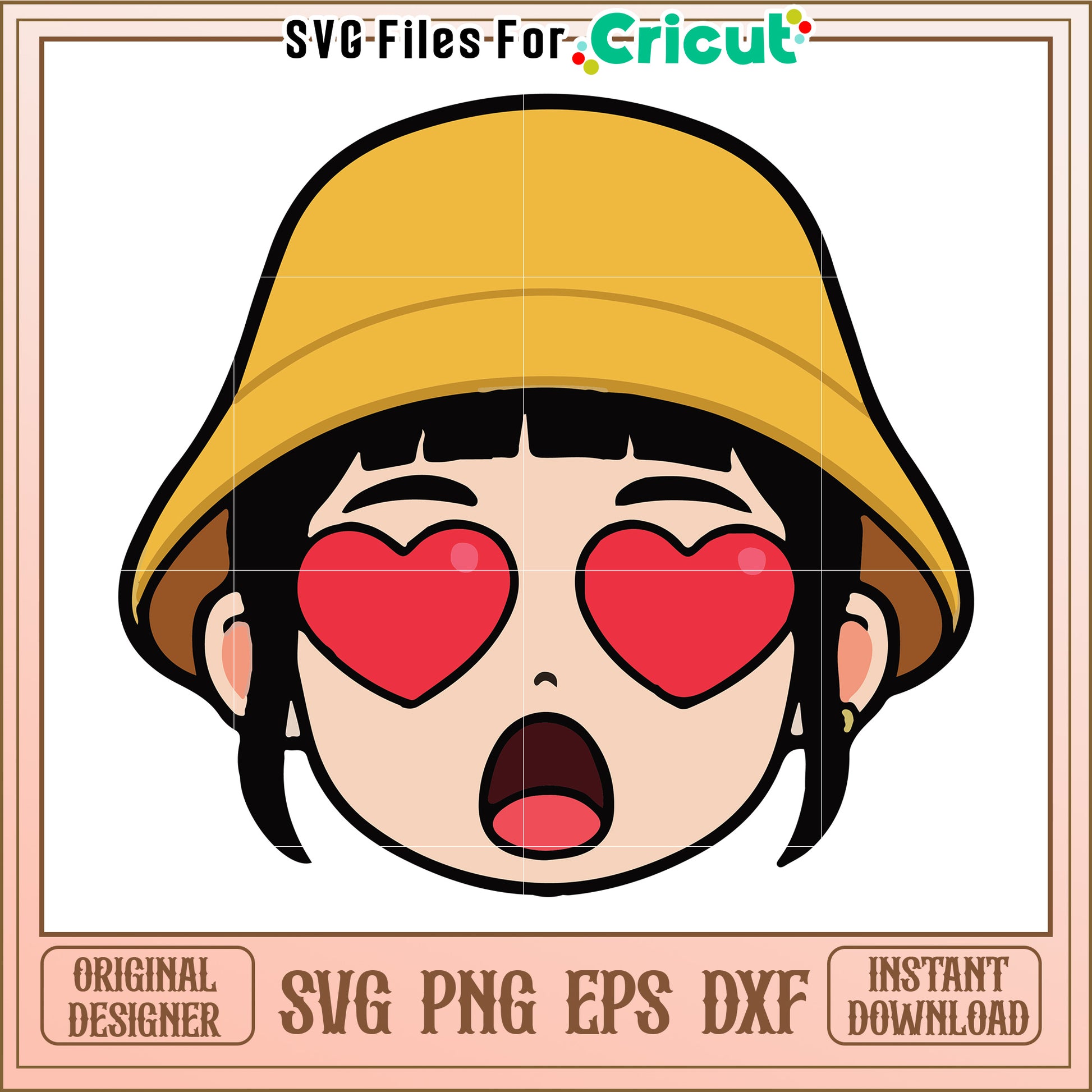 Zoey head character svg, kpop cartoons svg, saja huntrix svg