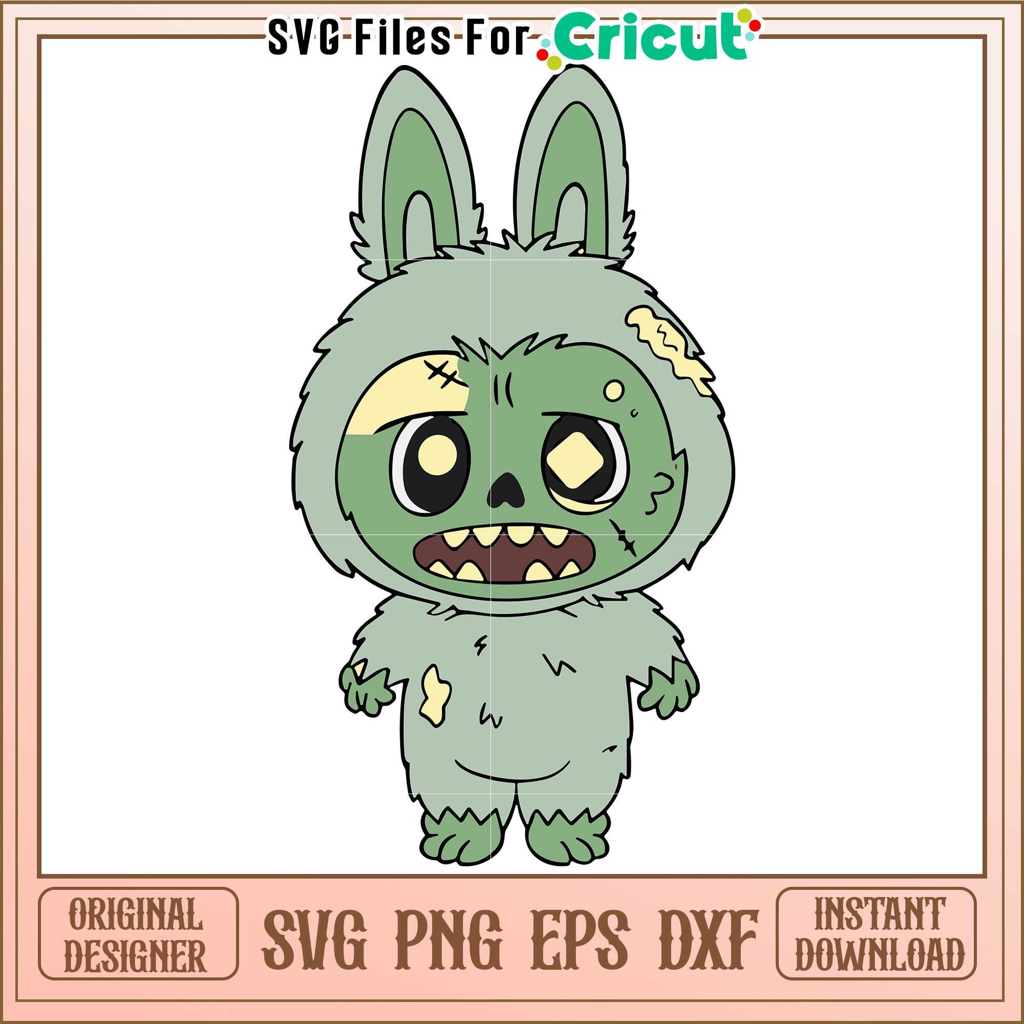 Zombie labubu svg, scary characters svg, halloween pumkin svg – svg ...