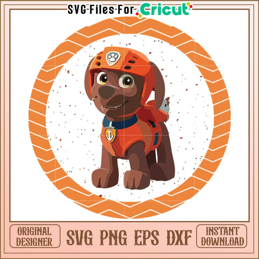 Zuma dog svg, paw patrol toys svg, cute dogs cartoon svg