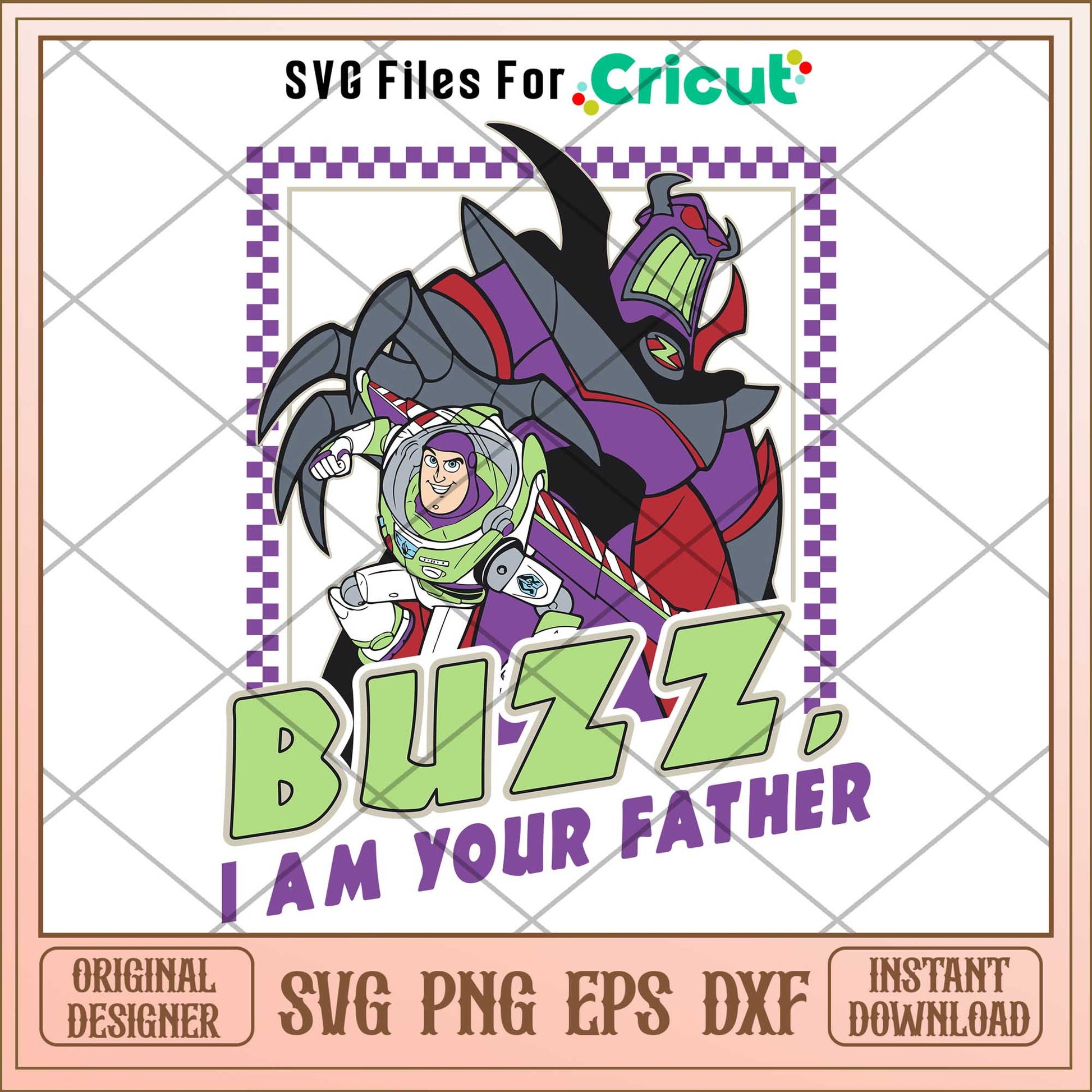 Zurg And Buzz I Am Your Father svg, Toy story character svg, digital download