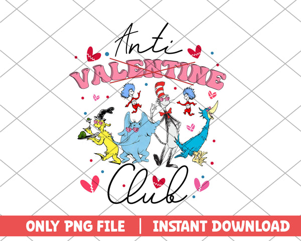 anti valentine club png