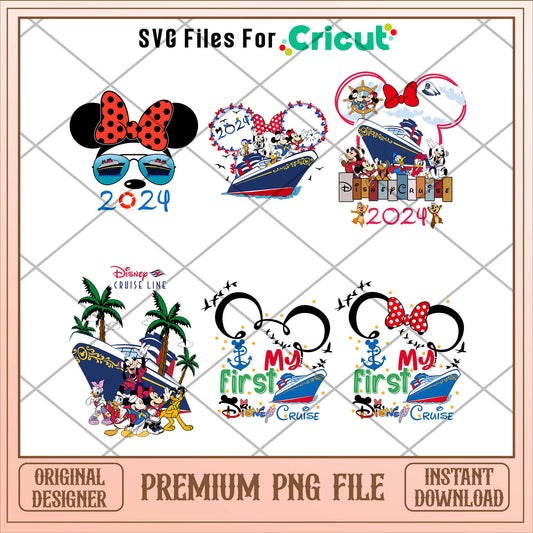 Disney cruisin mickey head png bundle