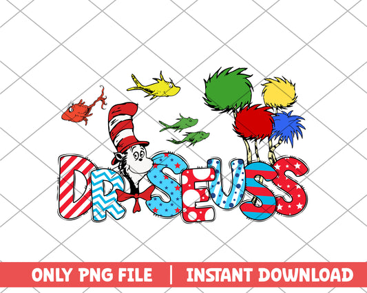 dr.seuss and fish png