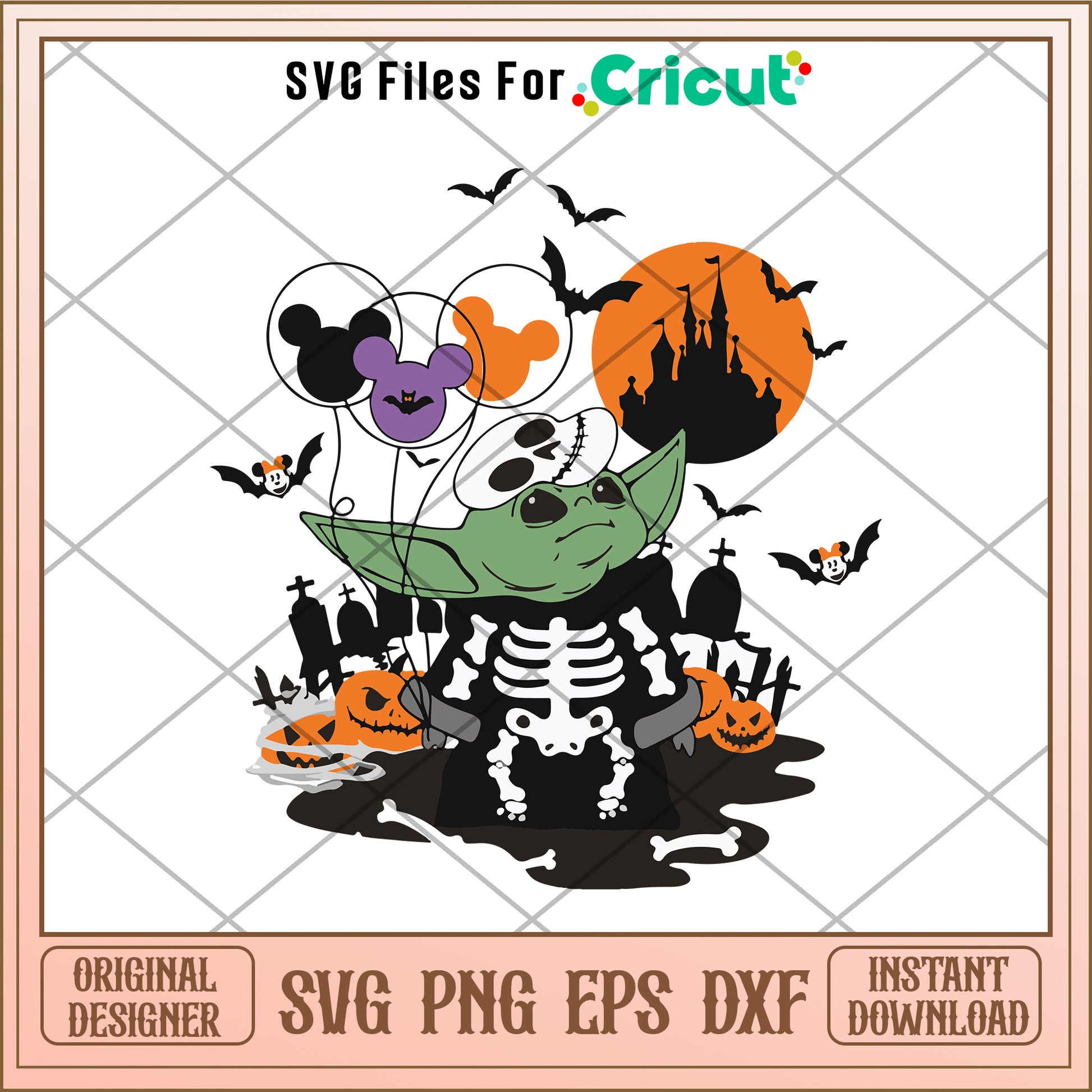Stitch skeleton halloween svg