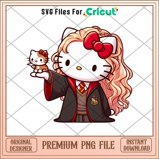 hello kitty  Hermione Granger design png, potter png, digtal dowload